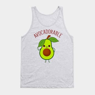 Avocadorable Cute Avocado Tank Top